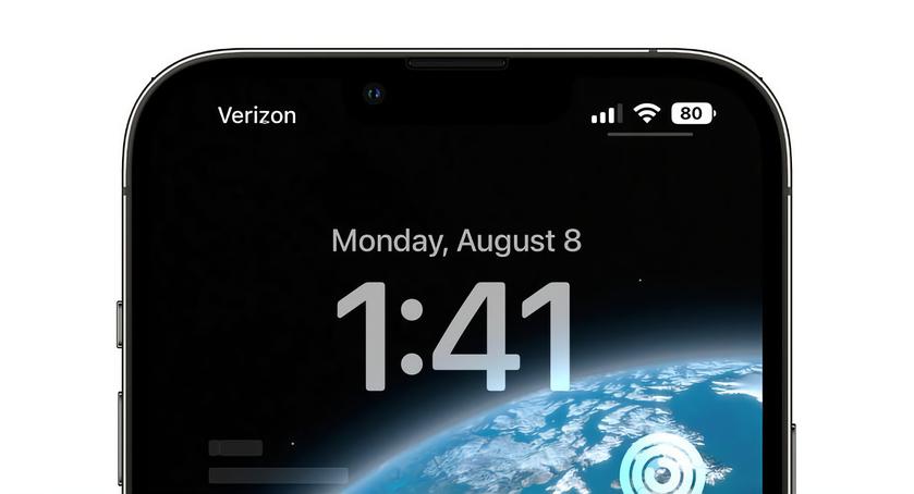 Apple в оновленні iOS 16 Beta 5 додала відсоток заряду батареї в строку стану iPhone