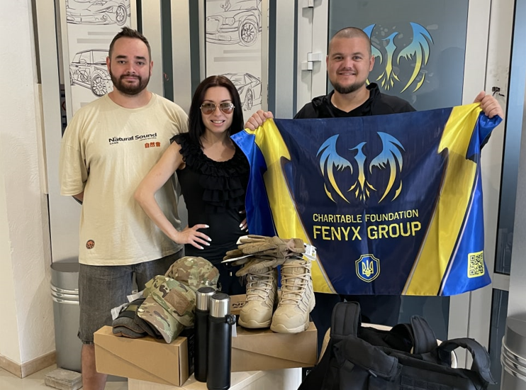 Благодійний фонд «Fenyx Group» продовжує свою добру справу!