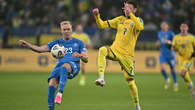 Збірна України завдяки голам Зубкова та Гуцуляка перемогла Ісландію та вийшла у плейоф відбору на ЧС-2026